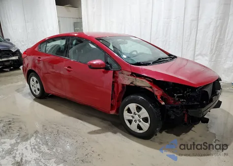 2016 Kia Forte Lx из США, поврежденный, VIN KNAFK4A63G5614162